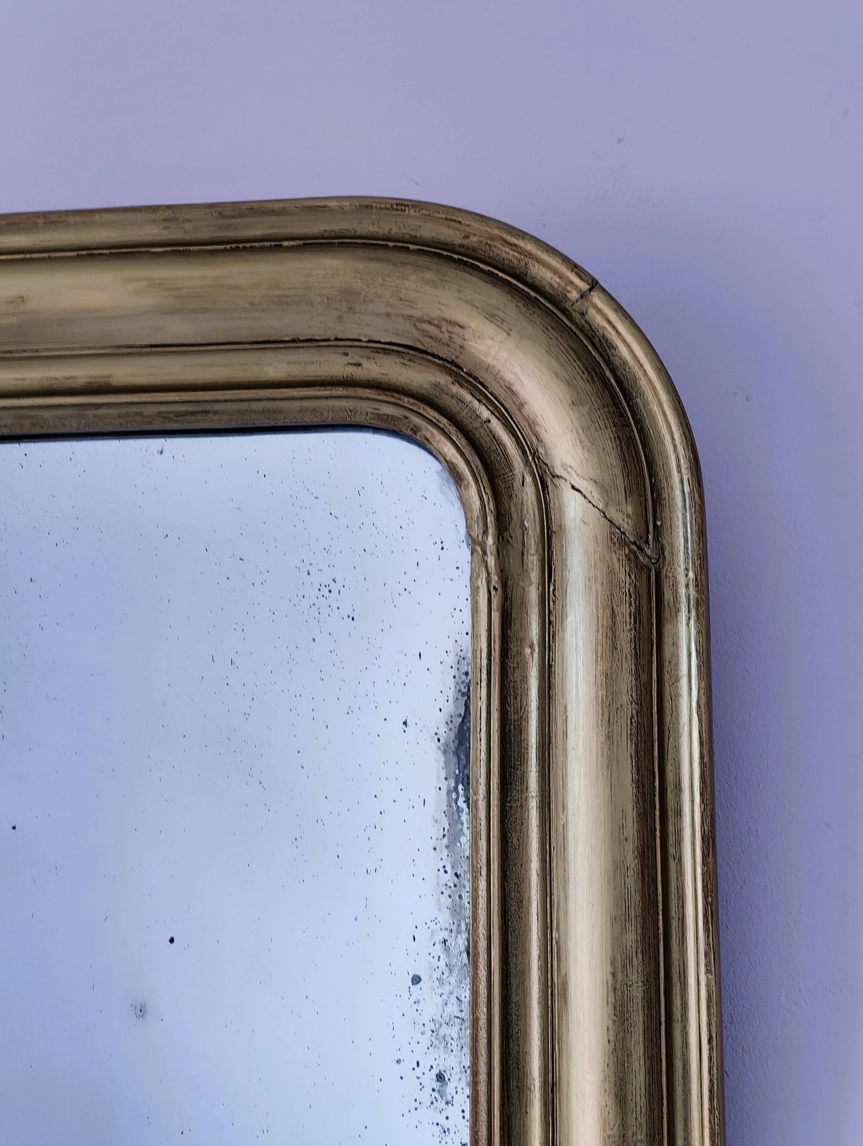 Antique Louis Philippe mirror 57 X 44 cm