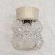 Vintage glass globe size: height -17cm- low diameter -10.5cm-