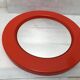 Vintage orange wall mirror from the 60s