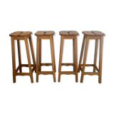 Set of 4 high stools