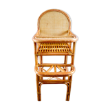 High chair rattan