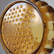 Vintage amber polycarbonate jug