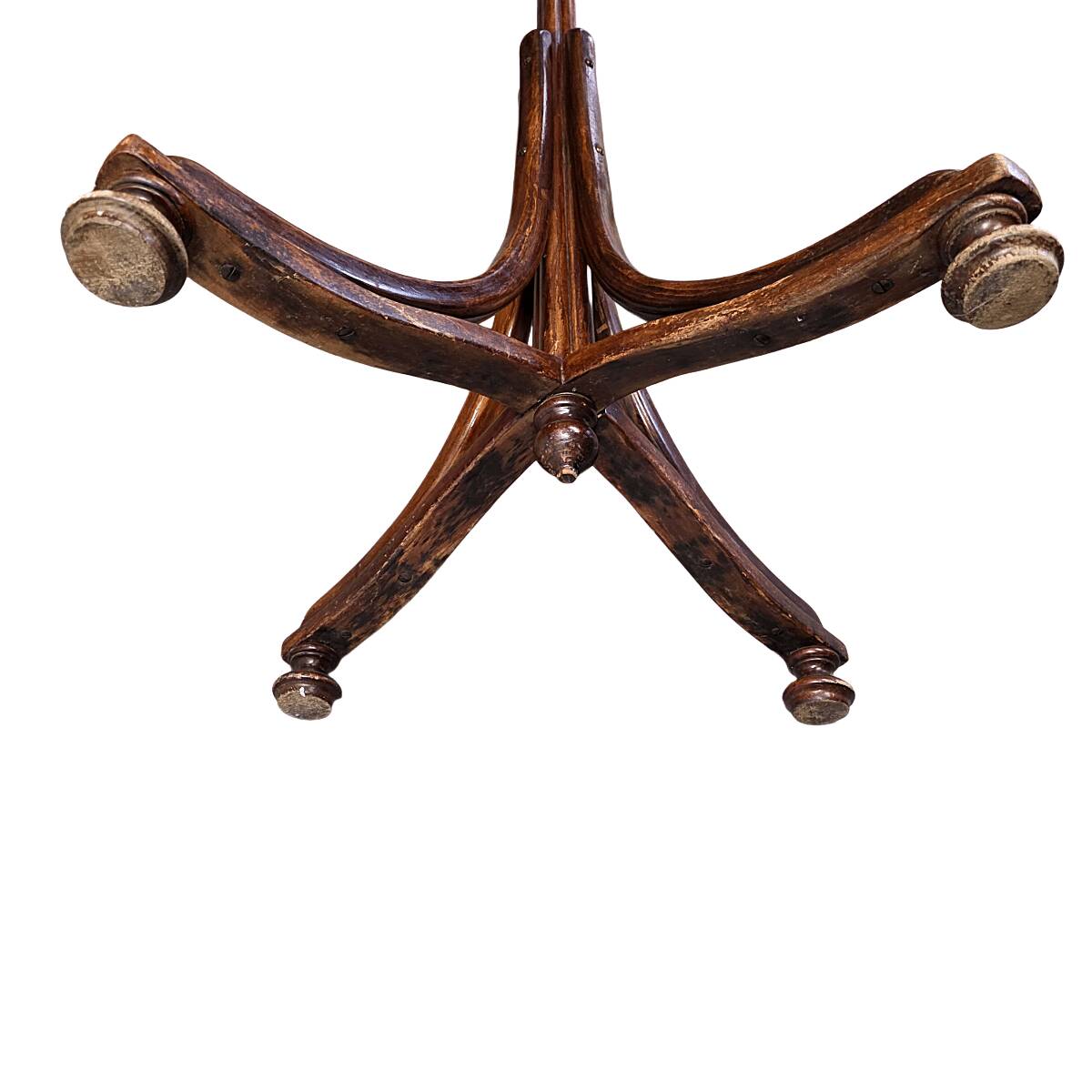 Art Deco Standing Coat Rack Thonet Style, 1920/30s