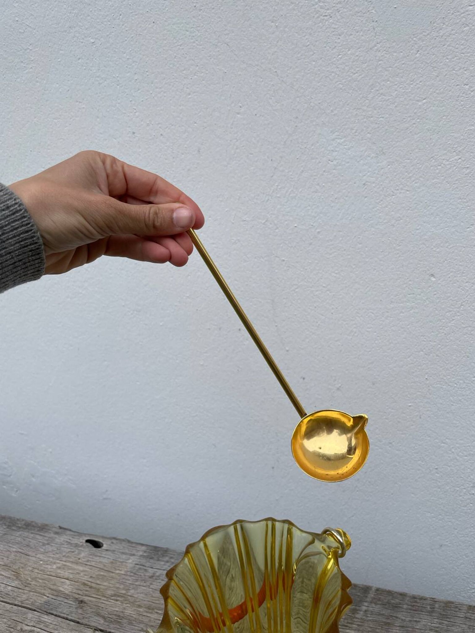 Seau à glace 1970 en verre
