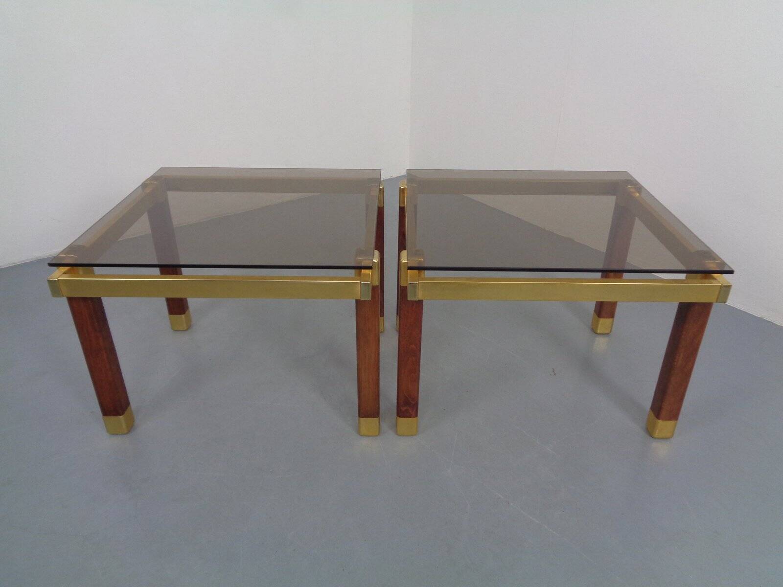 French Side Tables, 1970s, Set of 2