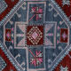 Vintage turkish oushak rug runner 71 x 247 cm