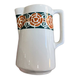 Important pitcher carafe In earthenware Rouvelle to Givors