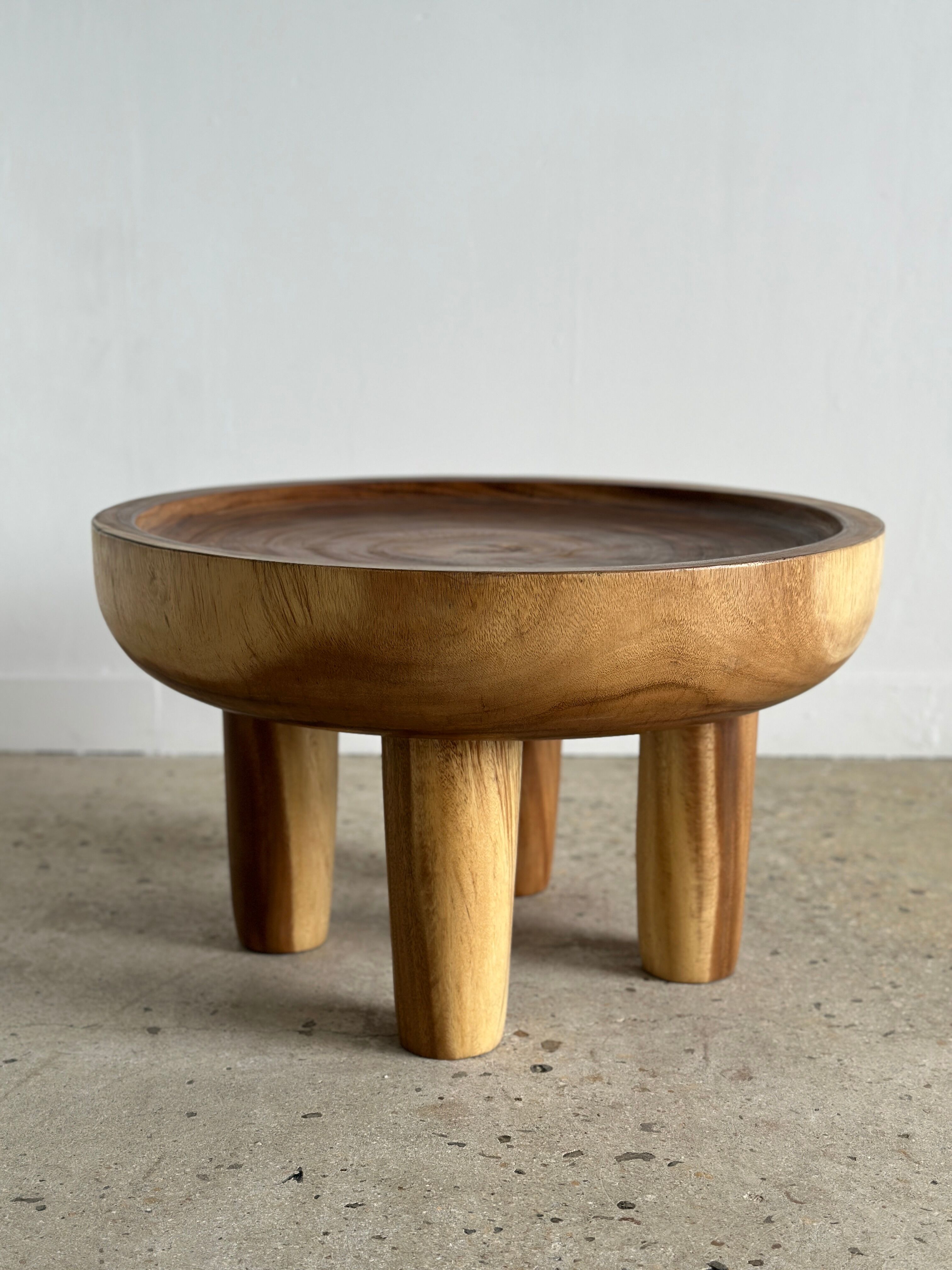 Coffee table, quadripod suar coffee table