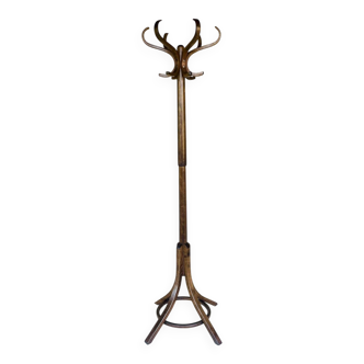 Vintage coat rack on legs by Baumann, circa 60s.
