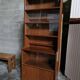 Library, display case, Danish teak shelves 1970