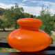 Opaline orange suspension Space Age