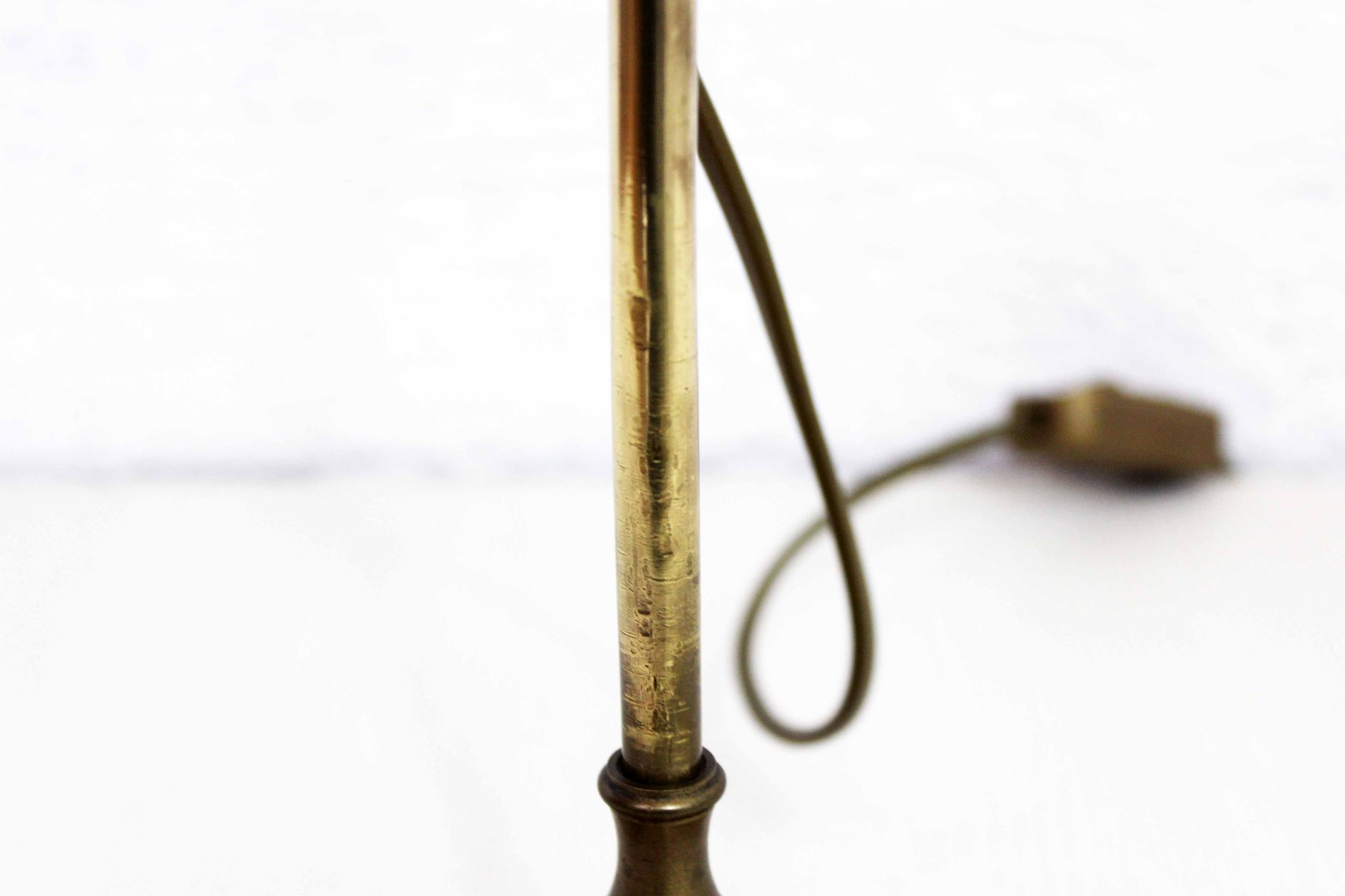Ancienne lampe de bureau col de cygne
