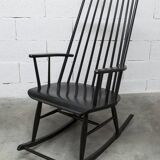 Scandinavian rocking chair tapiovaara style  1960 very good condition