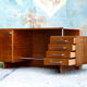 Large Freestanding Functionalist Desk, Jiri Kroha, 1930s