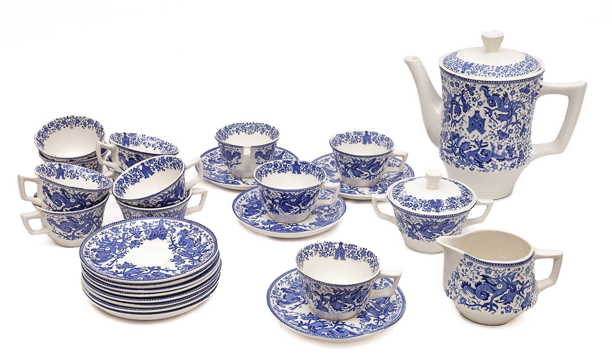 Coffee service by Boch Frères