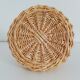 Panier en osier vintage