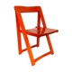 Red folding chair, Italy 1960s