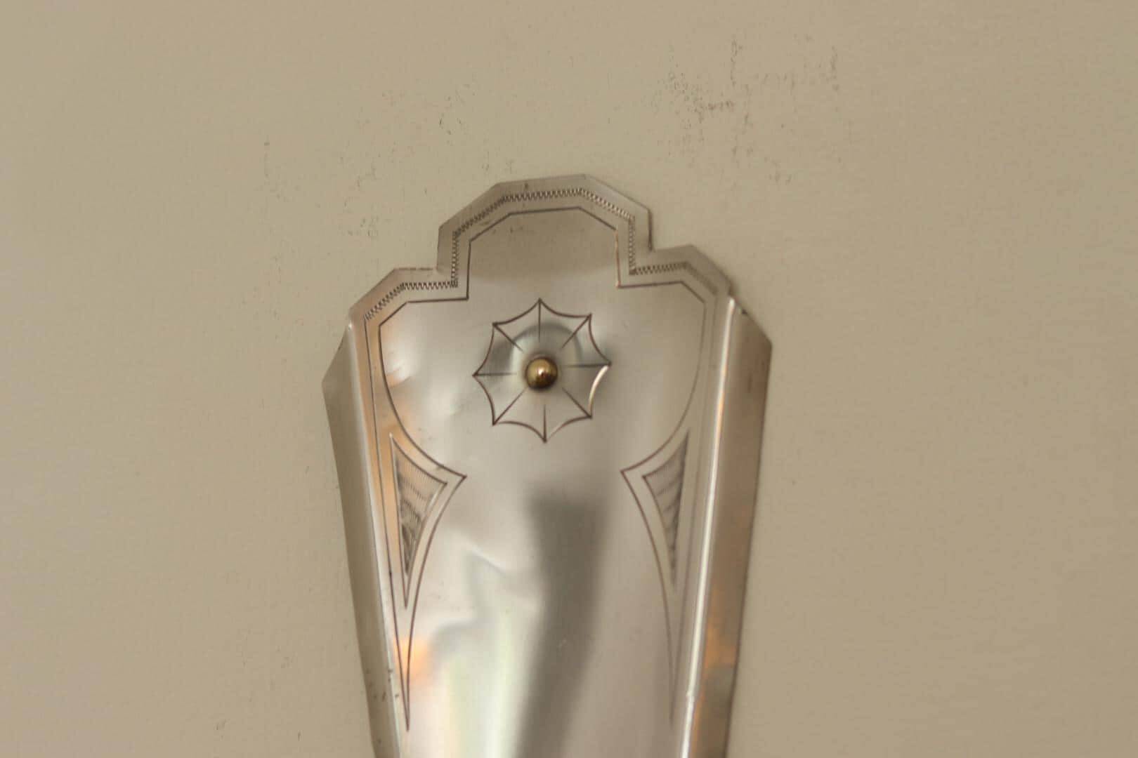 Swedish Grace Tin Wall Sconces by Svenskt Tenn