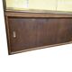 XL vintage wooden display cabinet / sideboard / wall cabinet