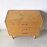 Drawers vintage Birch of the 1970s