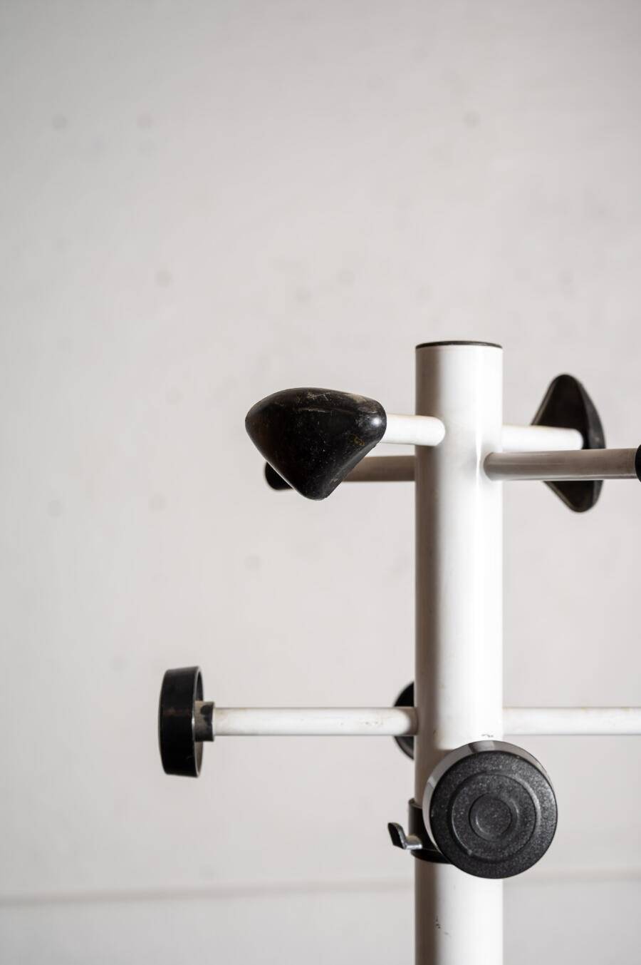 White Italian coat rack