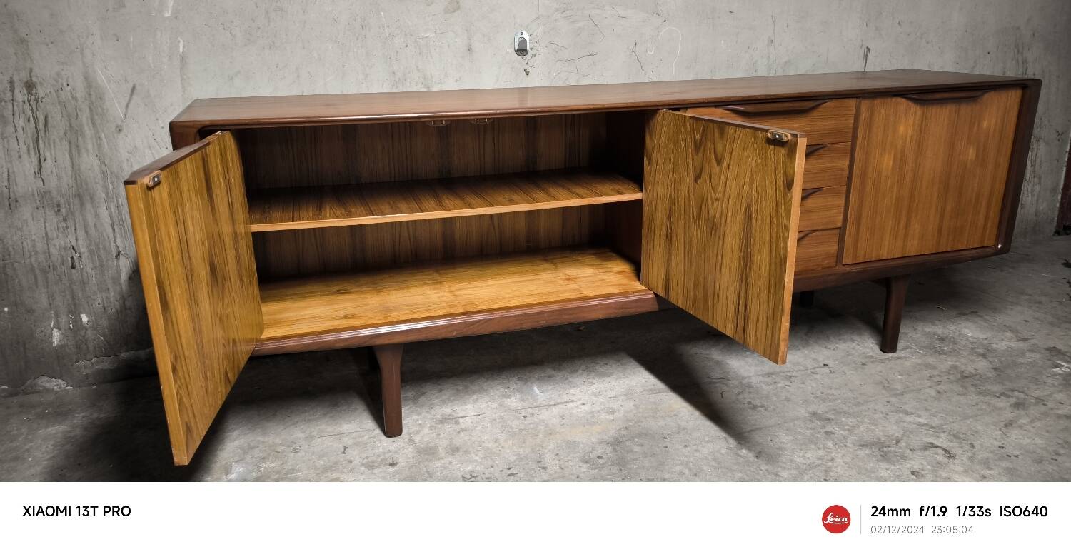 Vintage Scandinavian teak sideboard 1960