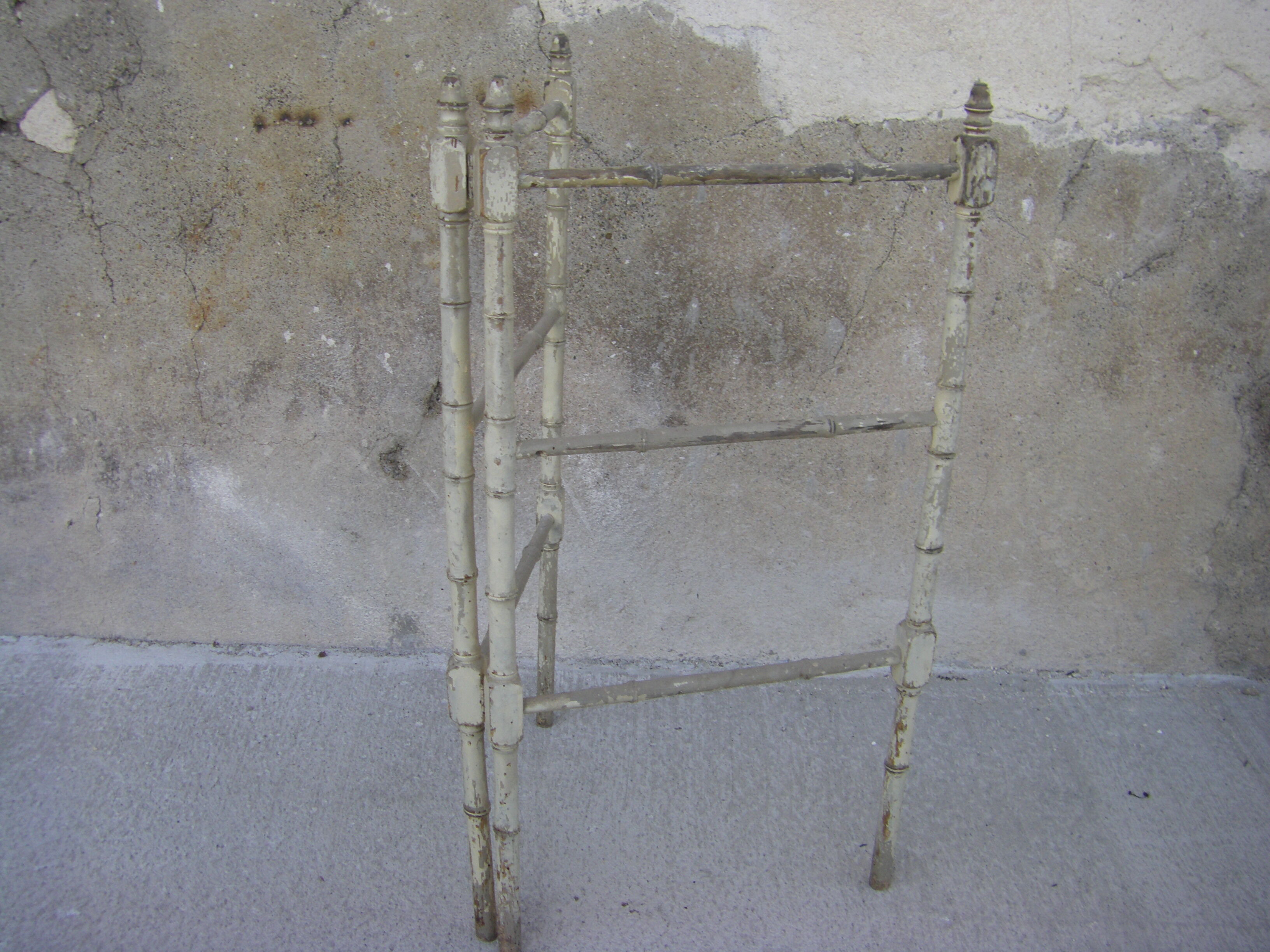 Old towel rack