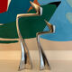 Lot de 2 bougeoirs Swann de Matthew Hilton