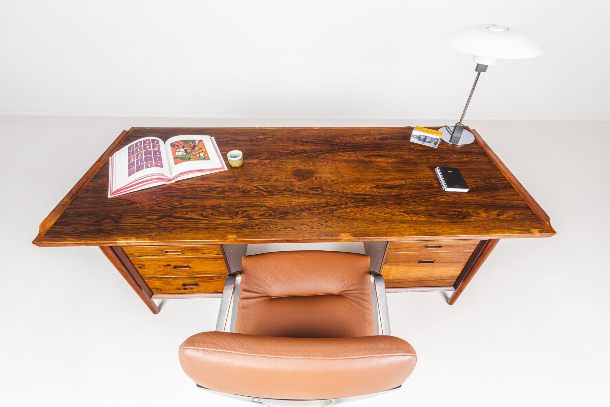 Bureau Arne Vodder en palissandre pour Sibast, Danemark 1960