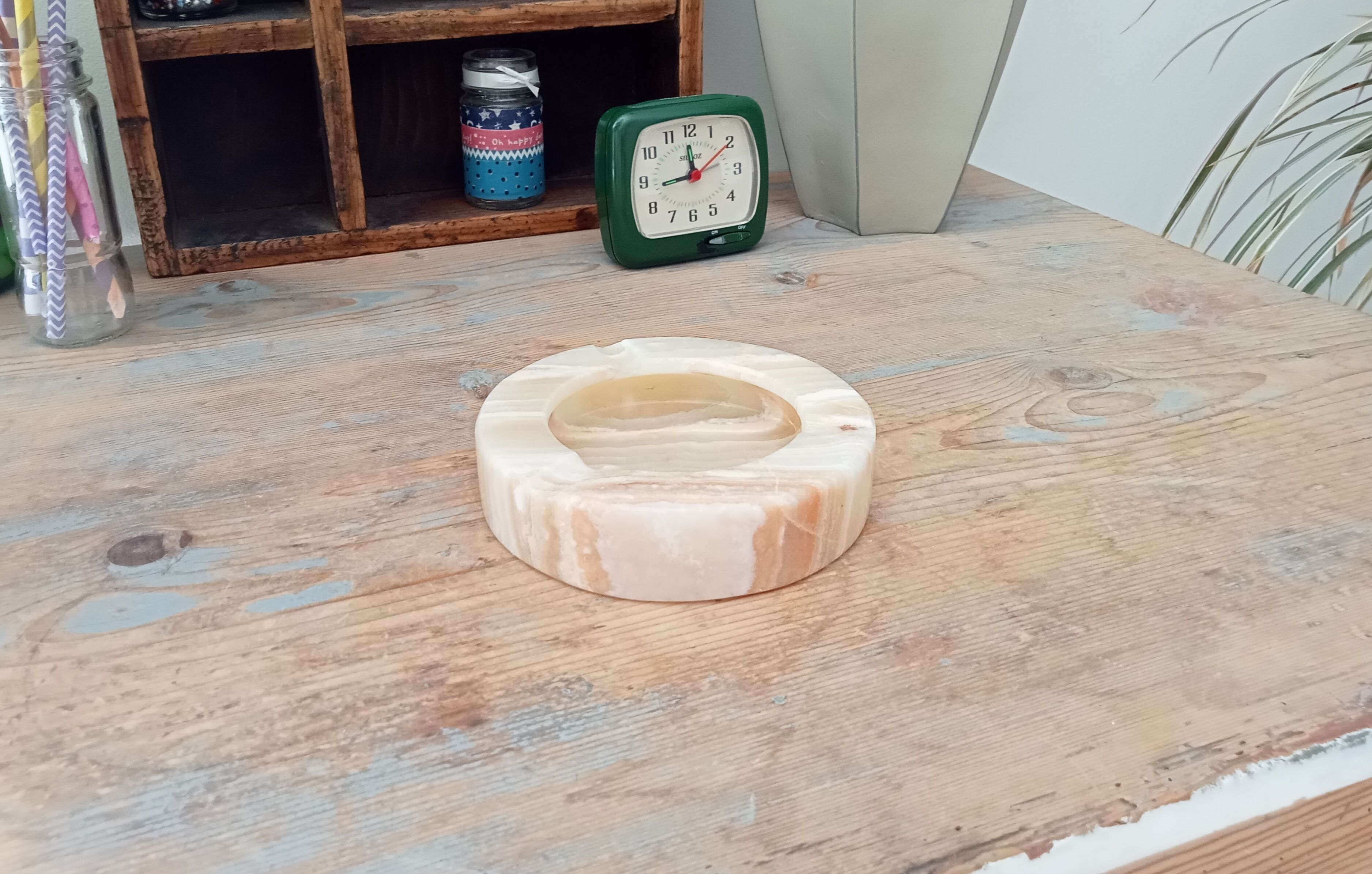 Vintage marble ashtray