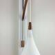 Applique vintage pendulaire scandinave teck 1960