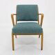 1960s Selman Selmanagic armchair by VEB Deutsche Werkstätten Hellerau, Germany