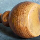 Vase soliflore de potier en grès émaillé vintage