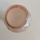 Vase boule art déco verre moulé rose