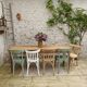 Oak farmhouse table