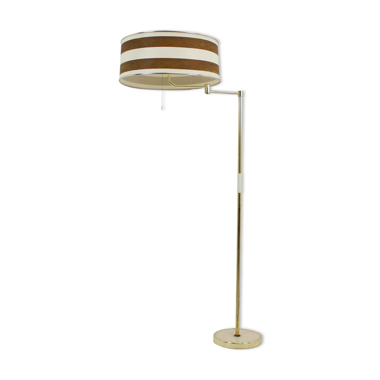 Mid-century adjustable floor lamp, 1970's.