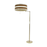 Mid-century adjustable floor lamp, 1970's.