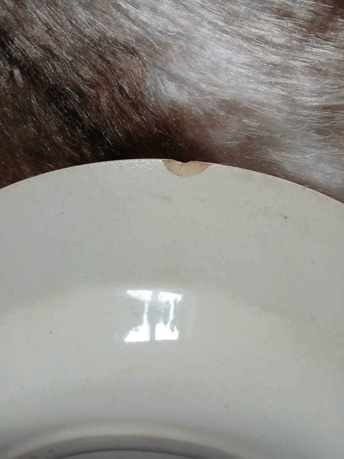 10 antique deep plates in ironstone