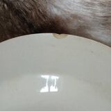 10 antique deep plates in ironstone