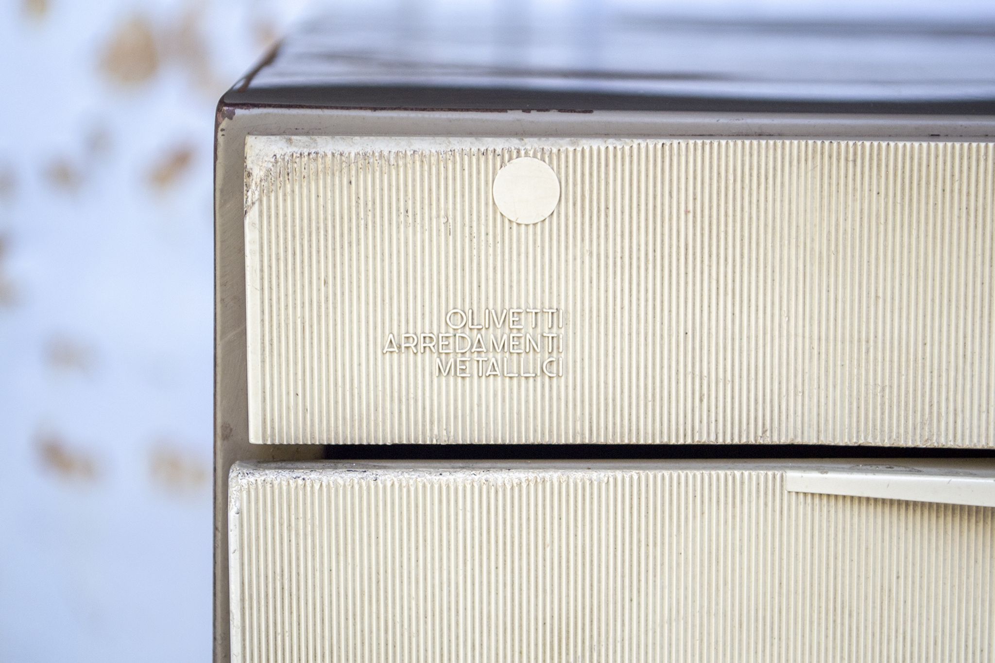 Bureau série Arco avec tiroir par BBPR pour Olivetti Synthesis, années 1960