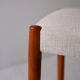 1960s Vintage Scandinavian Teak Chair with Curved Back