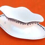 Ancienne saucière  Faïence Saint-Amand  Modèle Primax N° 4017