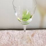 6 wine glasses