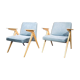 Paire de fauteuils par J. Chierowski 1960