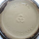Old iridescent ceramic pot cover W. Germany