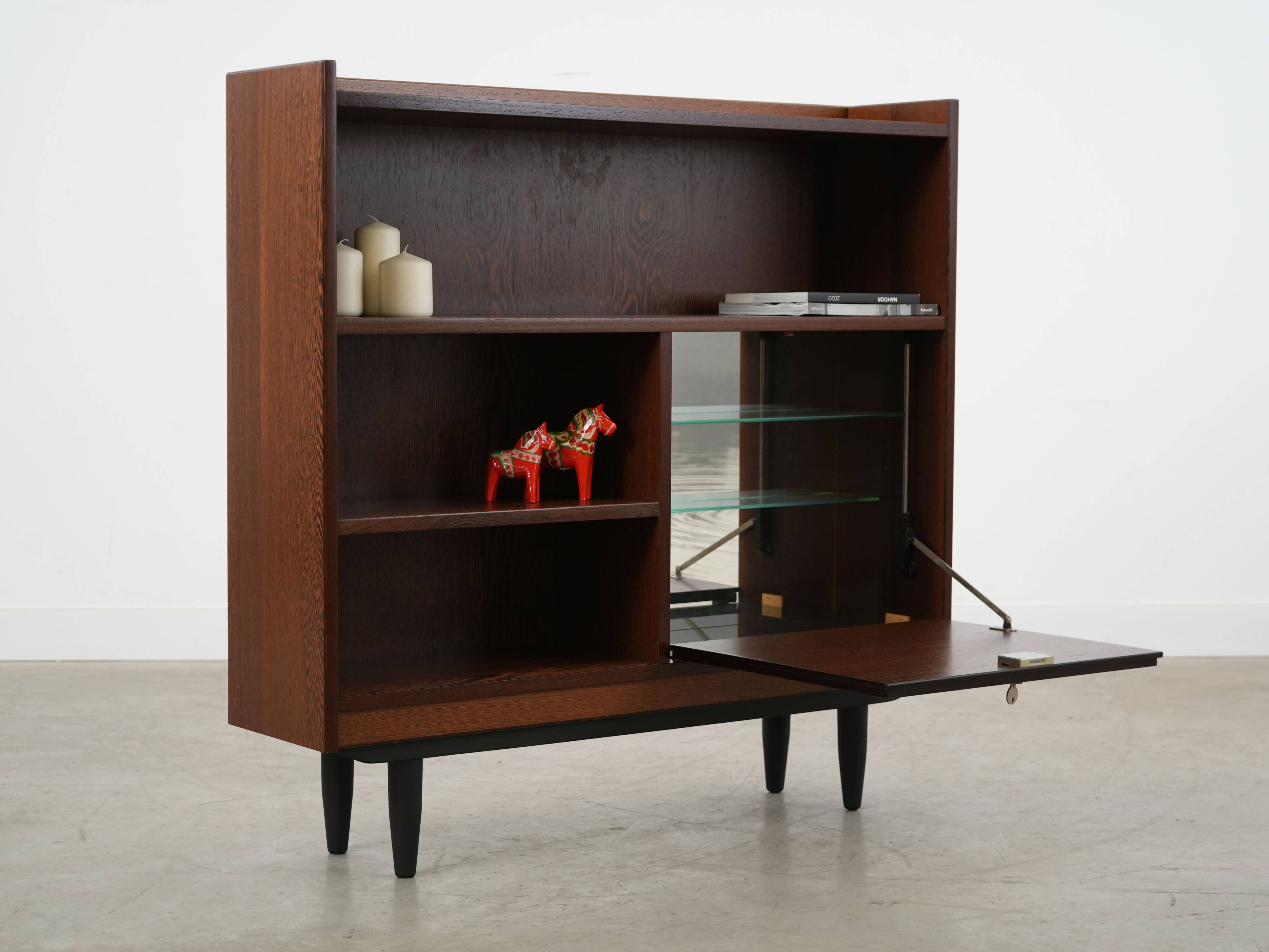 Oak bookcase, Danish design, 1970s, produced in Denmark