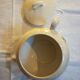 Sugar bowl and earthenware milk pot The stars - French potteries