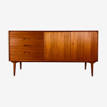 Teak sideboard by rex raab for wilhelm renz, 1960s