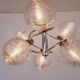 Large Midcentury Galaxy Sputnik Chandelier, Germany, 1970s
