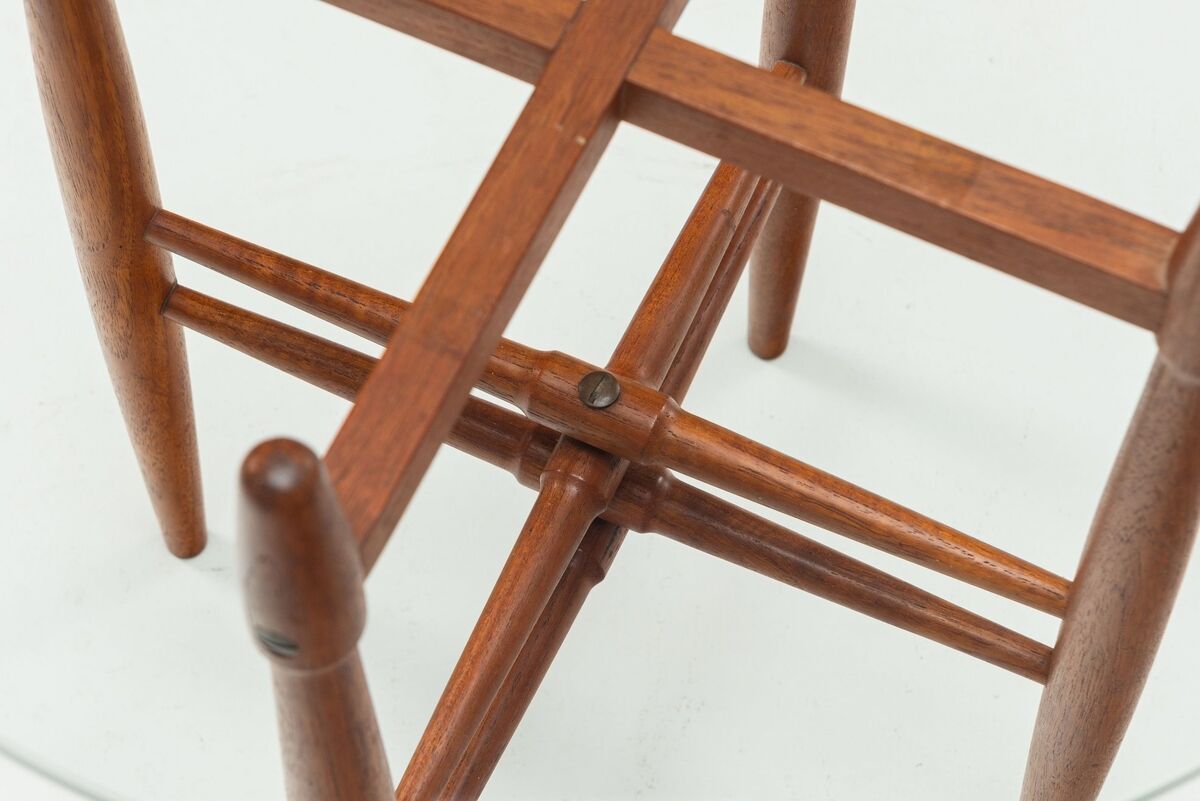 Poul Hundevad side table in teak Vamdrup Stolefabrik Denmark 1960